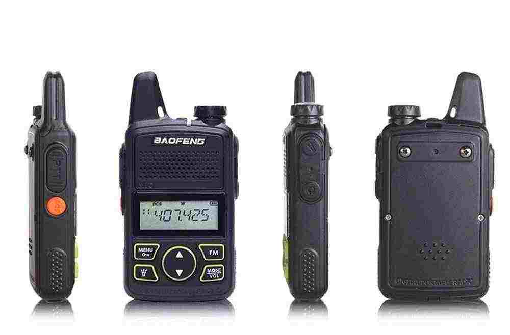 offertehitech-BF-T1 Frequency 400-470MHz 20 Channels Mini Ultra-thin Driving Hotel Civilian Walkie Talkie