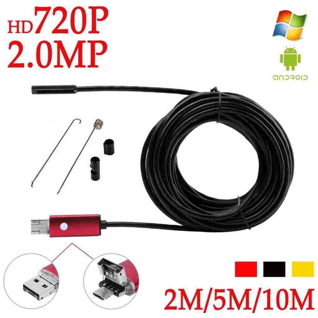 offertehitech-DANIU A99 720P 2MP 6LED 8.0mm Lens Waterproof Android/PC Endoscope Inspection Borescope Tube Camera