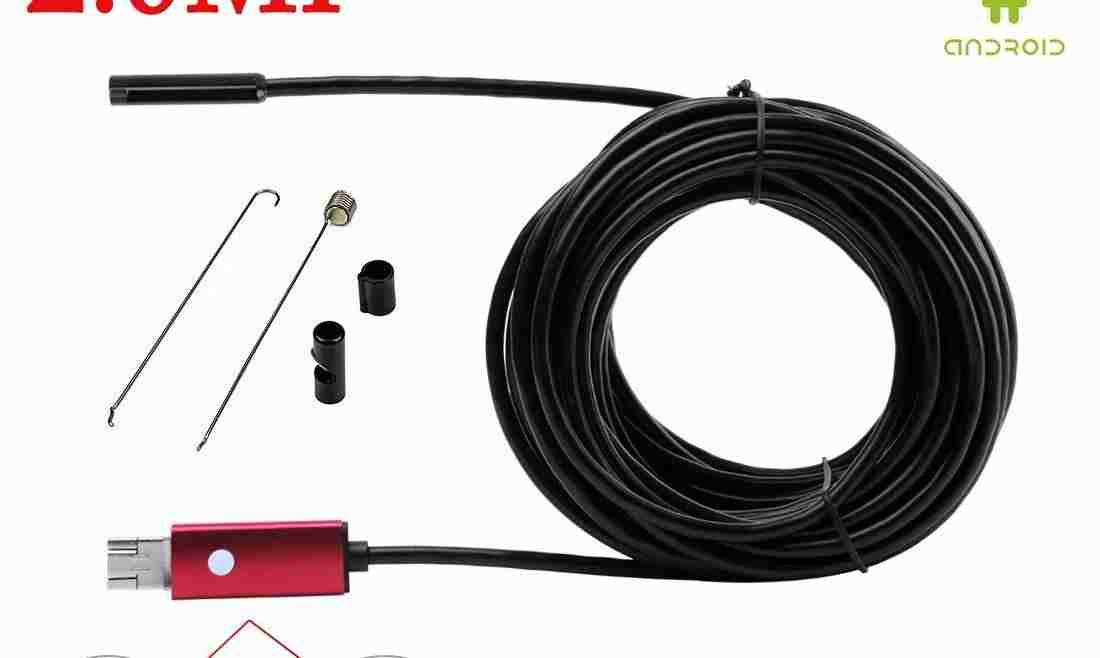 offertehitech-DANIU A99 720P 2MP 6LED 8.0mm Lens Waterproof Android/PC Endoscope Inspection Borescope Tube Camera