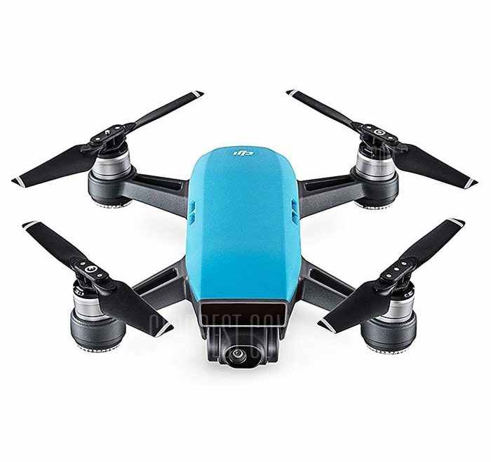 offertehitech-DJI Spark Mini RC Selfie Drone-RTF BLUE
