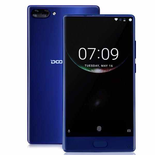 offertehitech-DOOGEE MIX 5.5 Inch Android 7.0 6GB RAM 64GB ROM Helio P25 Octa-Core 2.5GHz 4G Smartphone