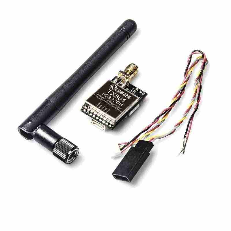 offertehitech-Eachine TX801 5.8G 72CH 0.01mW 5mW 25mW 50mW 100mW 200mW 400mW 600mW ScambiatoAV VTX FPV Trasmettitore