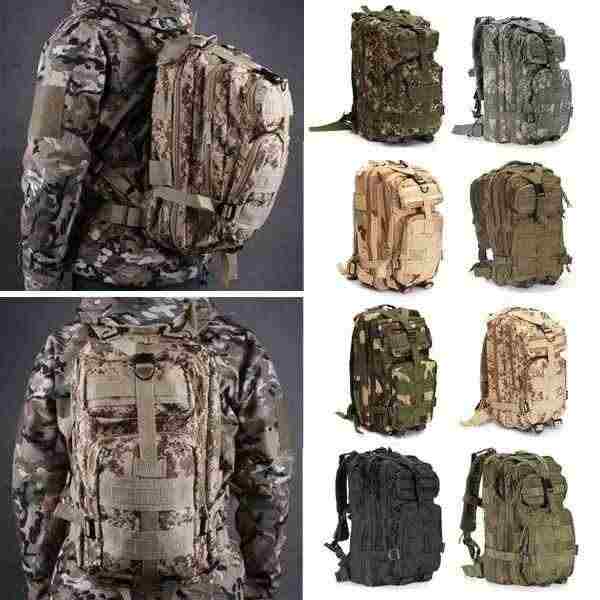 offertehitech-IPREE 30L Outdoor Militare Zaino per Campeggio Escursionismo Fare Trekking