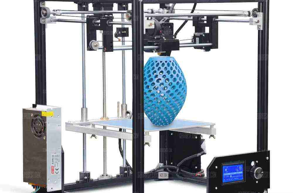 offertehitech-Tronxy X5 Aluminum Profile 210 x 210 x 280mm 3D Printer