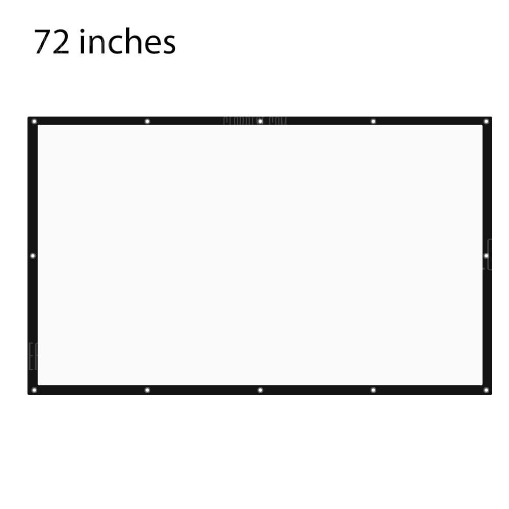offertehitech-gearbest-72 inch Folding Table-top Projection Screen
