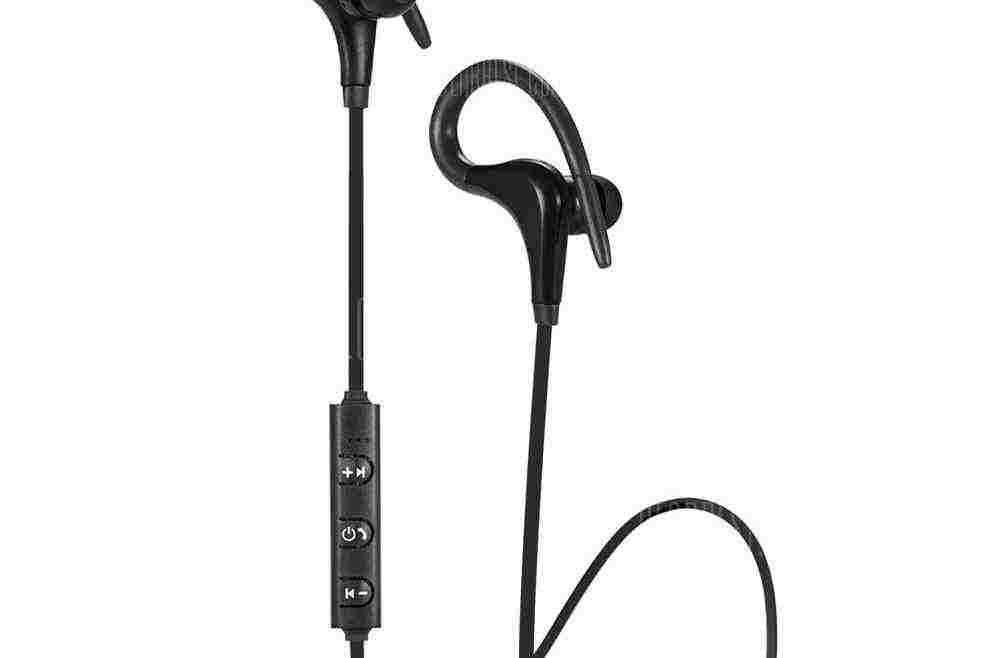 offertehitech-gearbest-Anti-slip Wireless Stereo Bluetooth Sports Earbuds with Mic