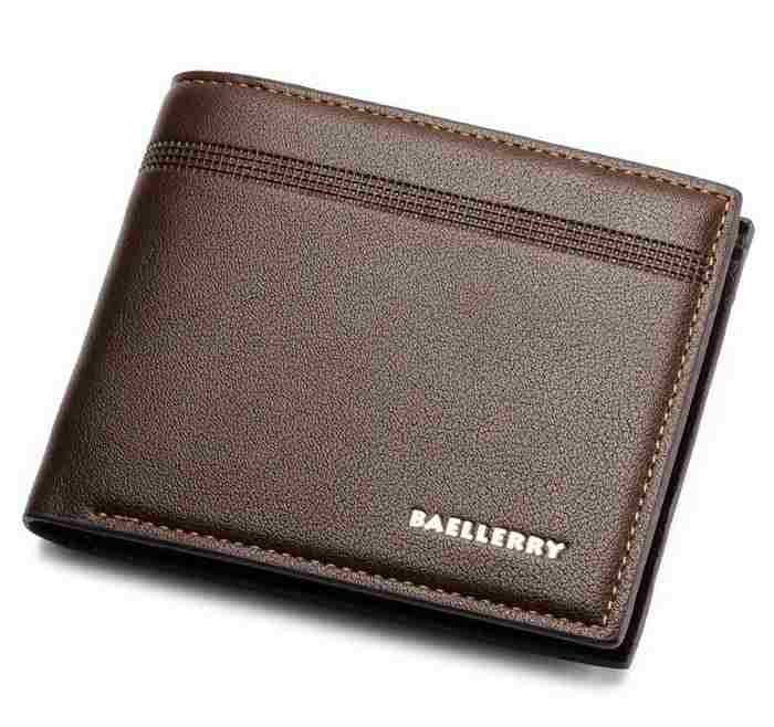 offertehitech-gearbest-Bi Fold Textured Faux Leather Wallet