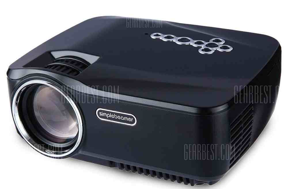 offertehitech-gearbest-GP - 70UP Full HD 1080P Mini Portable LCD Projector