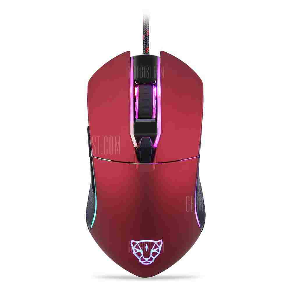 offertehitech-gearbest-Motospeed V30 Wired Optical USB Gaming Mouse