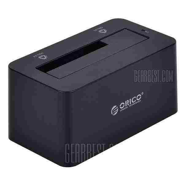 offertehitech-gearbest-ORICO 6619US3 5Gbps USB 3.0 to SATA Hard Drive Docking Station for 2.5 / 3.5 inch SATA HDD
