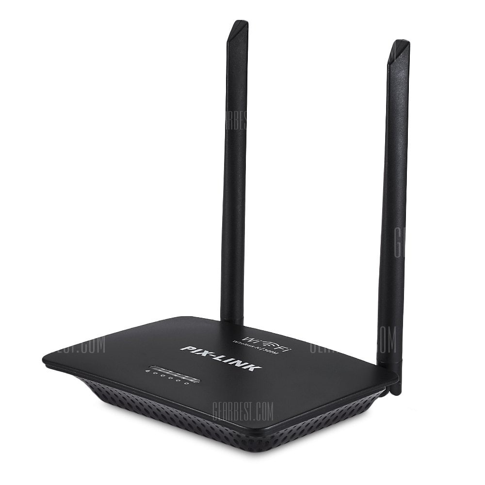 offertehitech-gearbest-PIX - LINK 300Mbps Wireless-N Router Server with Two Antennas