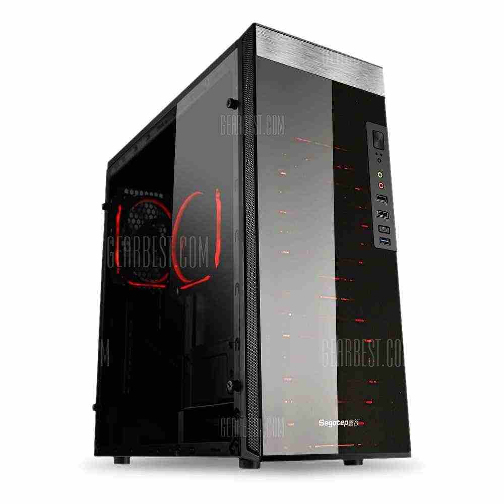 offertehitech-gearbest-Segotep K8 Full Side Acrylic ATX Gaming Case