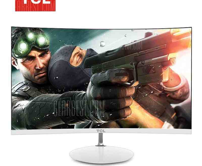 offertehitech-gearbest-TCL T24M6C 23.6 inch Screen 1800R Curved Monitor