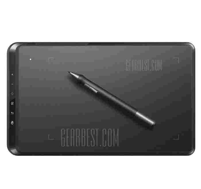 offertehitech-gearbest-UGEE EX07 Digital Painting Graphic Tablet with P50S Drawing Pen