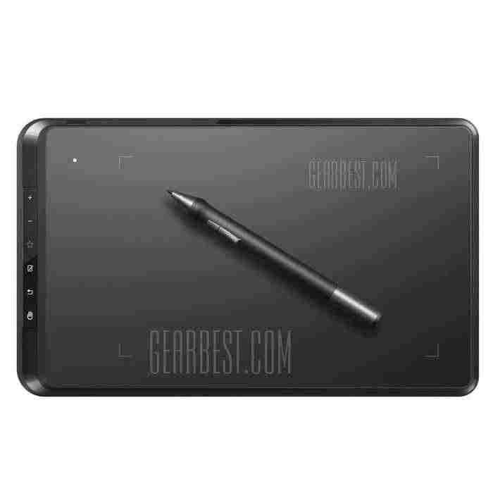 offertehitech-gearbest-UGEE EX07 Digital Painting Graphic Tablet with P50S Drawing Pen