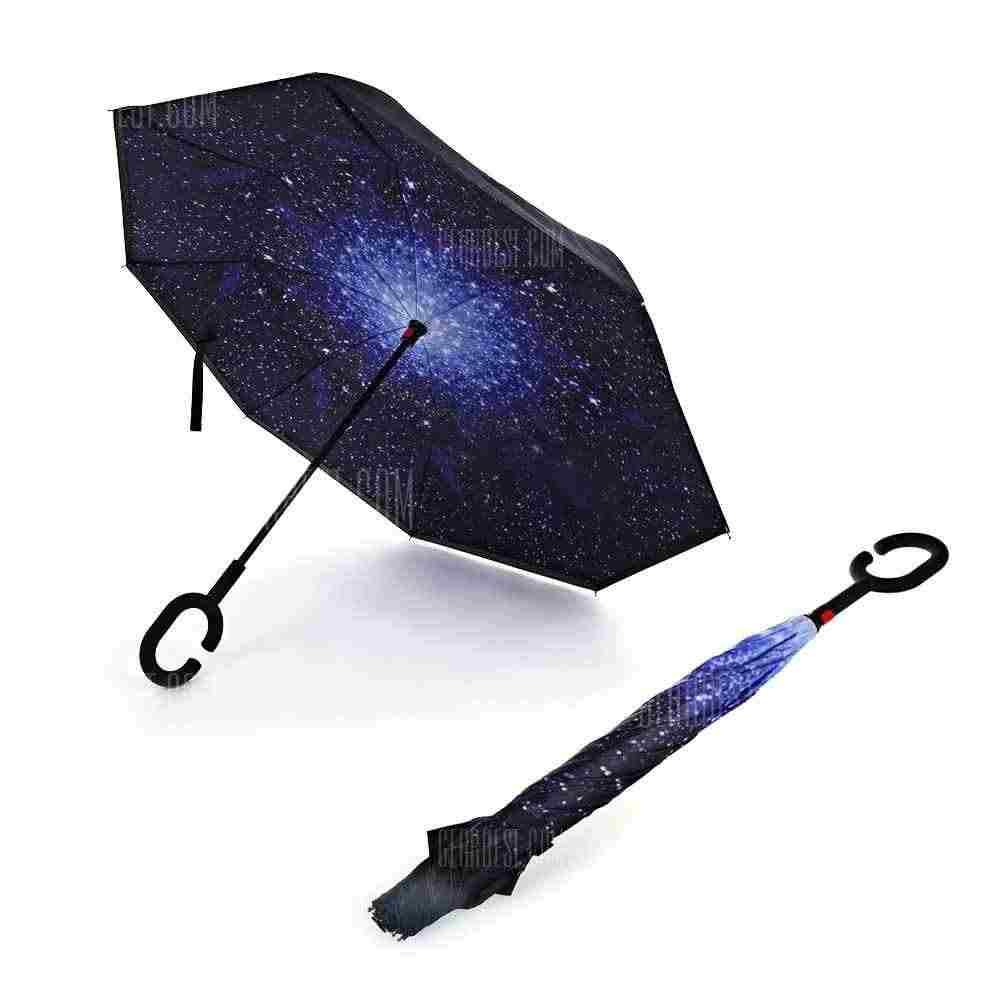 offertehitech-gearbest-Windproof Inverted Umbrella for Car