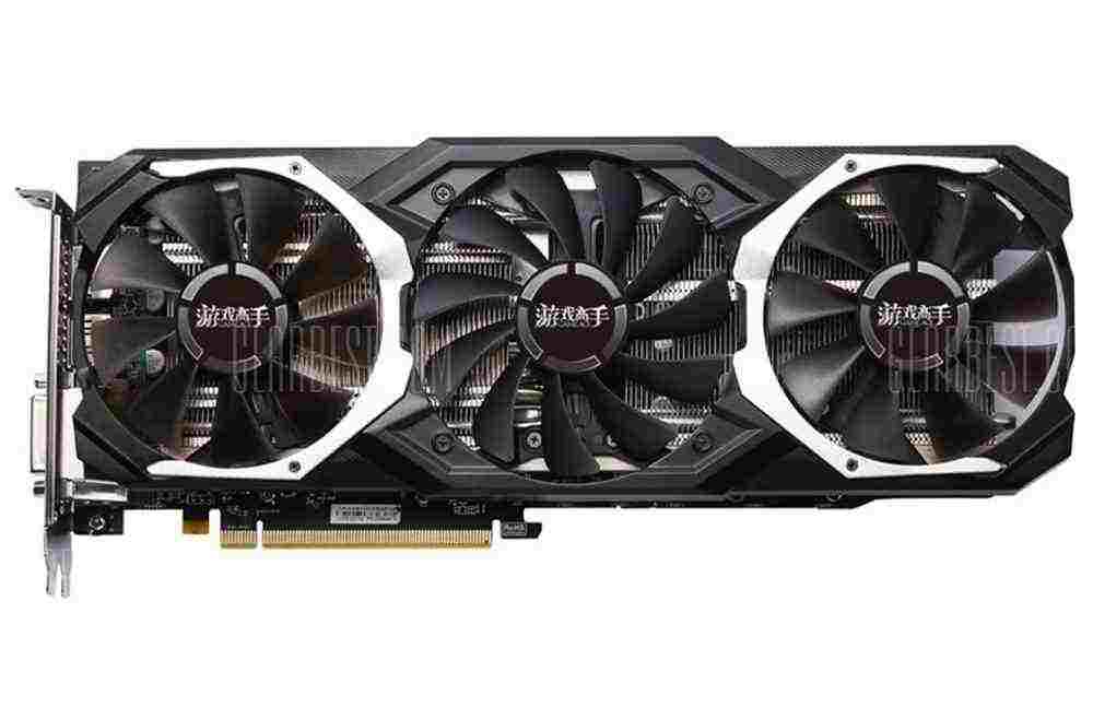 offertehitech-gearbest-Yeston RX580 GPU 4G 256bit DDR5 Graphics Card