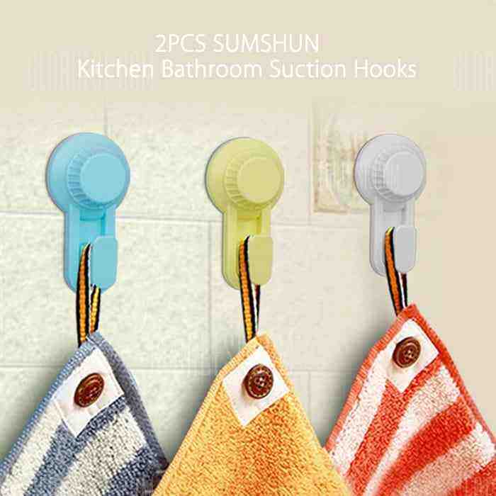 offertehitech-2PCS SUMSHUN Vacuum Suction Hooks