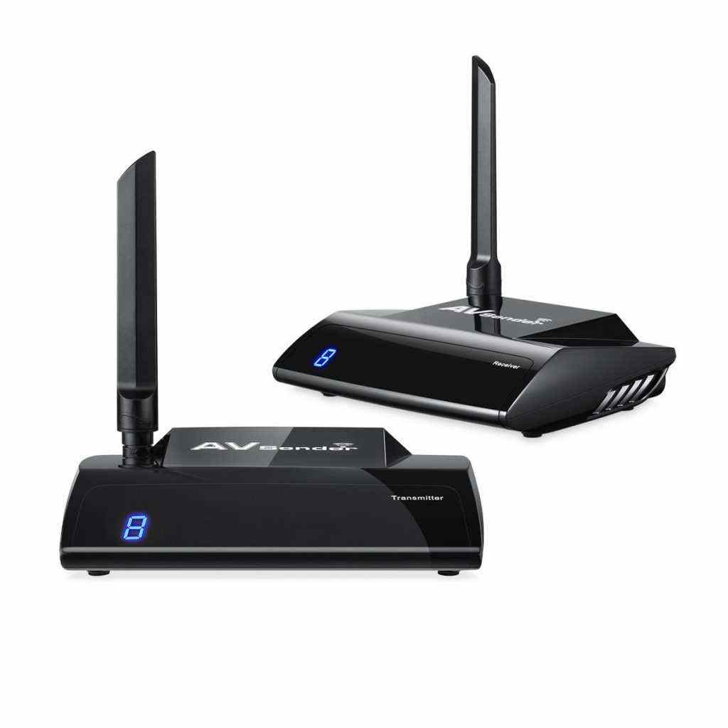 offertehitech-5.8GHz Wireless 300M HDMI 1080P in trasmettitore TV AV Sender ricevitore Audio Video