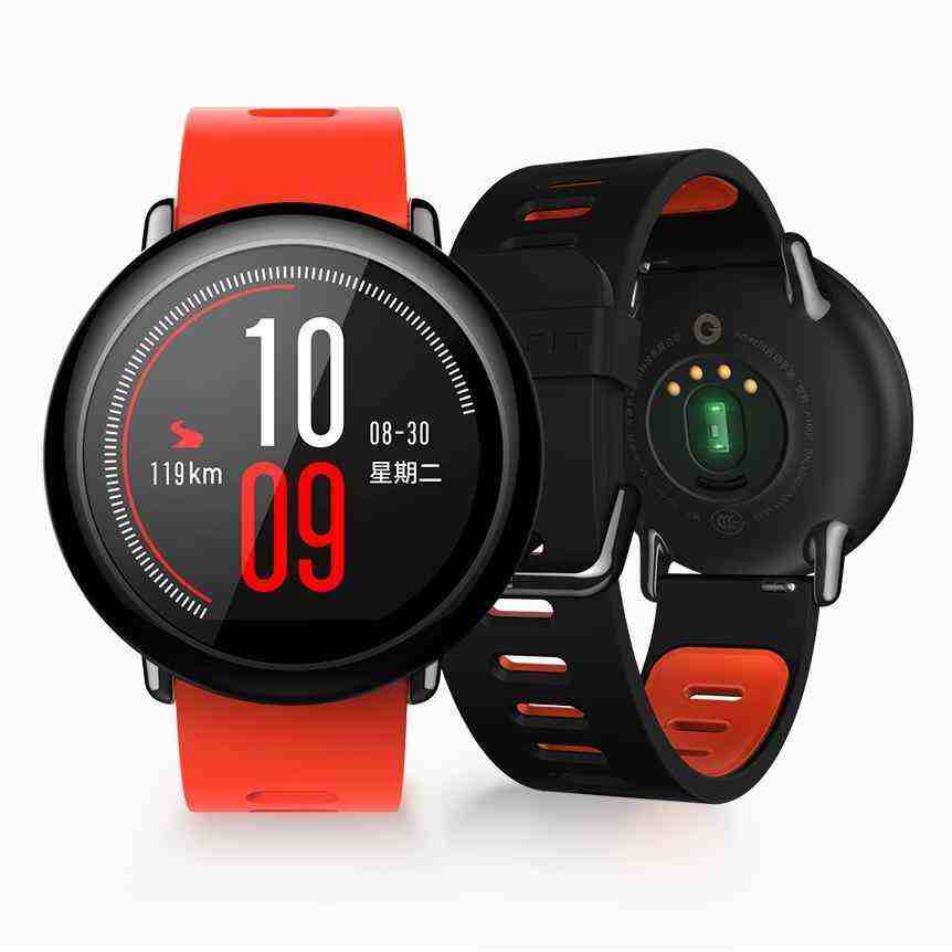 offertehitech-AMAZFIT Xiaomi IP67 Impermeabili di Zirconia Ceramica Bluetooth Orologio con Monitor di Frequenza Cardiaca GPS (Versione Inglese)