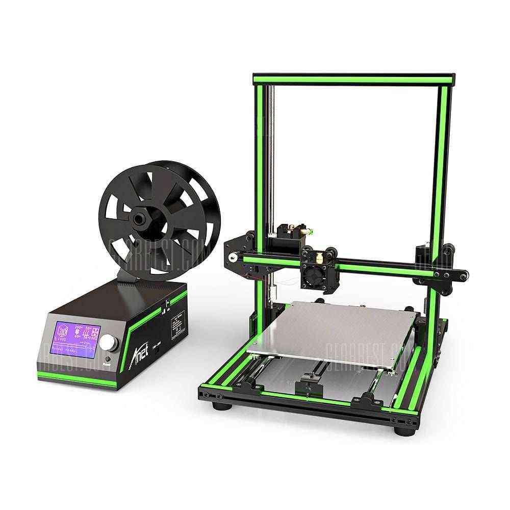 offertehitech-Anet E10 Aluminum Frame Multi-language 3D Printer DIY Kit
