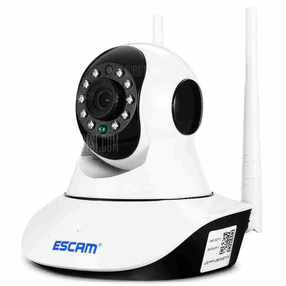 offertehitech-ESCAM G02 720P P2P WiFi IP Camera - EU PLUG