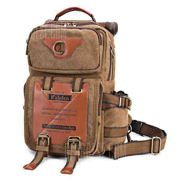 offertehitech-Kabden 7015 Canvas Leisure Shoulder Sling Bag Handbag