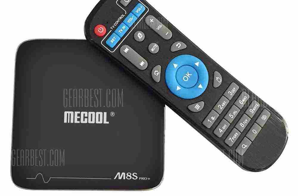 offertehitech-MECOOL M8S Pro+ TV Box Amlogic S905X Android 7.1 2+16GB
