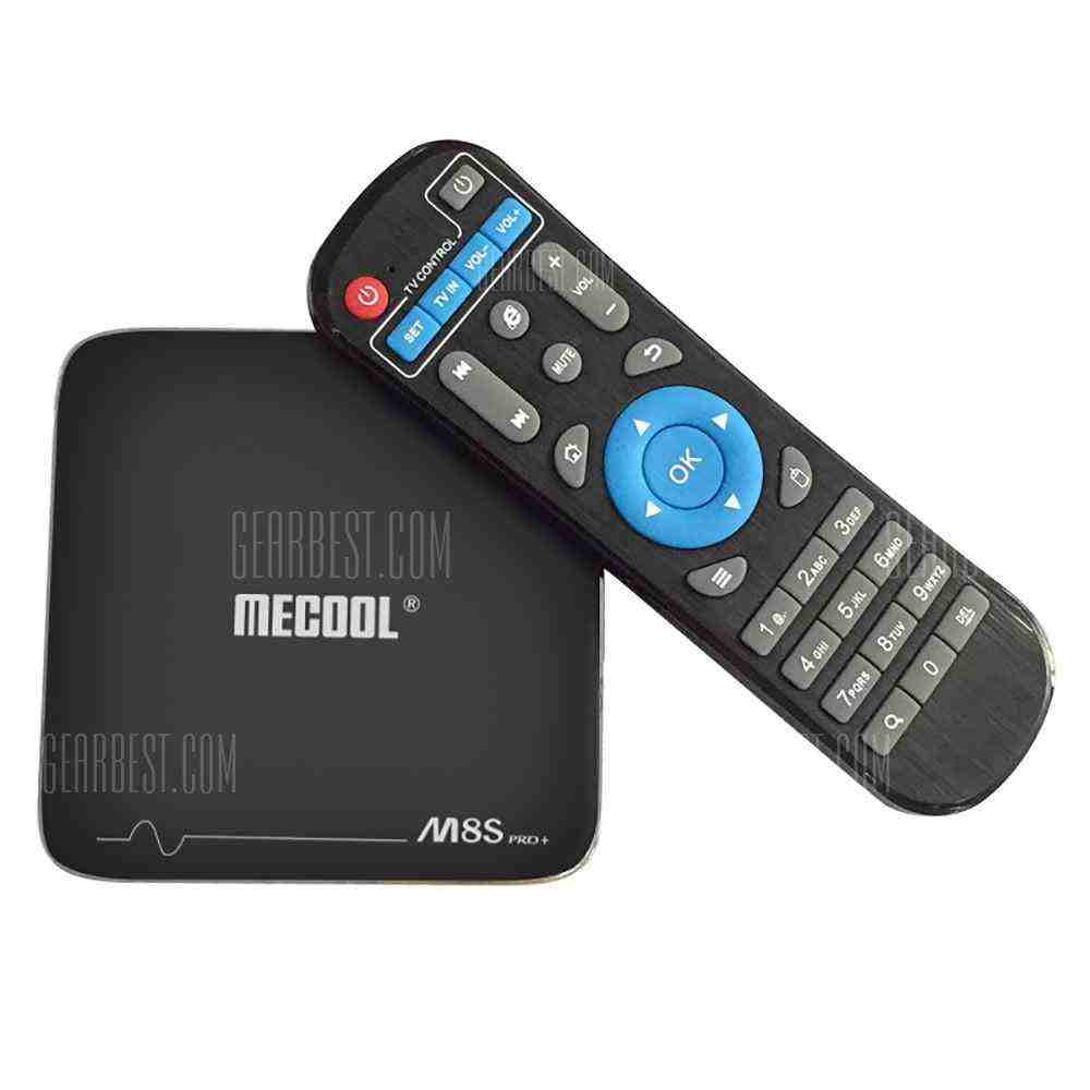 offertehitech-MECOOL M8S Pro+ TV Box Amlogic S905X Android 7.1 2+16GB