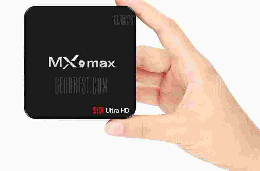 offertehitech-MX9 Max TV Box - RK3328 / 2G +16G