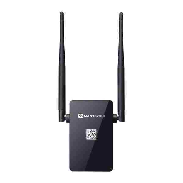 offertehitech-MantisTek® WR300 300Mbps Doppio 5dBi WiFi Senza Fili Ripetitore di Rete Router Range Extender