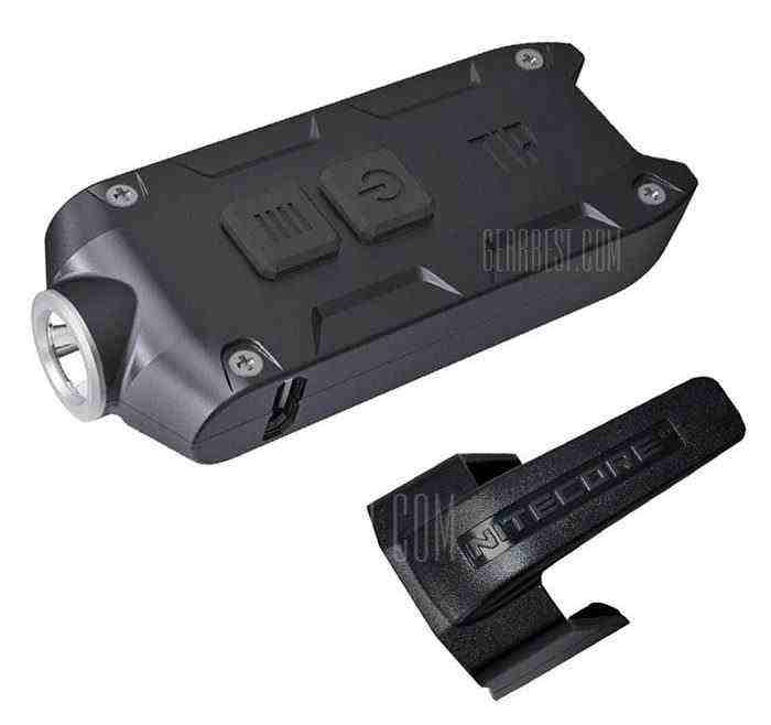 offertehitech-Nitecore TIP LED Keychain Light - CREE XP-G2 S3 6500K BLACK