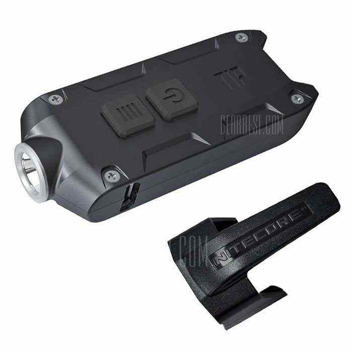 offertehitech-Nitecore TIP LED Keychain Light - CREE XP-G2 S3 6500K BLACK