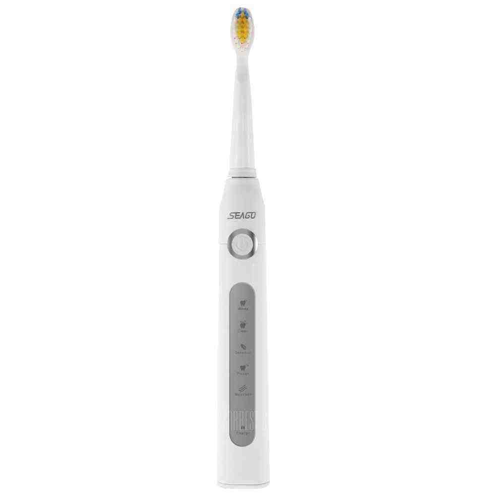 offertehitech-SEAGO SG - 507 Electric Rechargeable Sonic Toothbrush