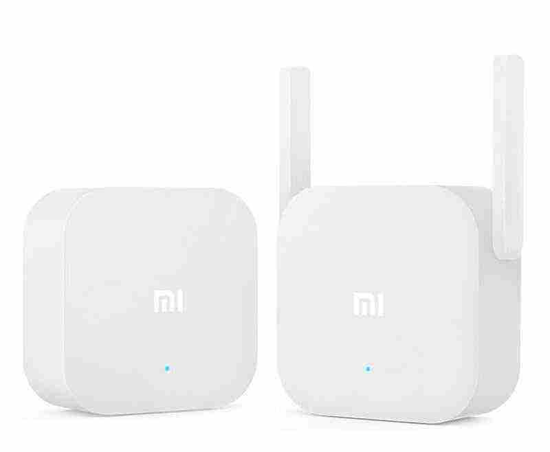 offertehitech-Xiaomi 2.4Ghz Ethernet Adapter 300Mbps a doppia antenna wireless Powerline Homeplug