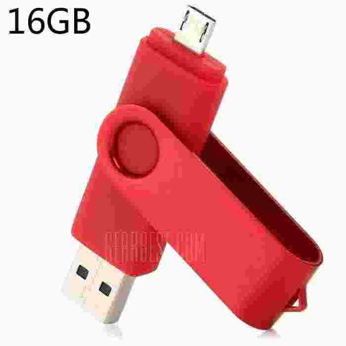 offertehitech-gearbest-2 in 1 16GB OTG USB 2.0 Flash Drive