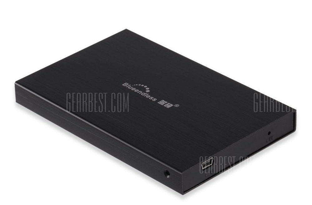 offertehitech-gearbest-Blueendless BS - U25YA Portable Hard Drive Enclosure