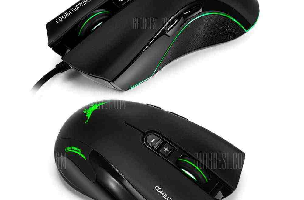offertehitech-gearbest-Combaterwing CW10 4800DPI Wired Gaming Mouse
