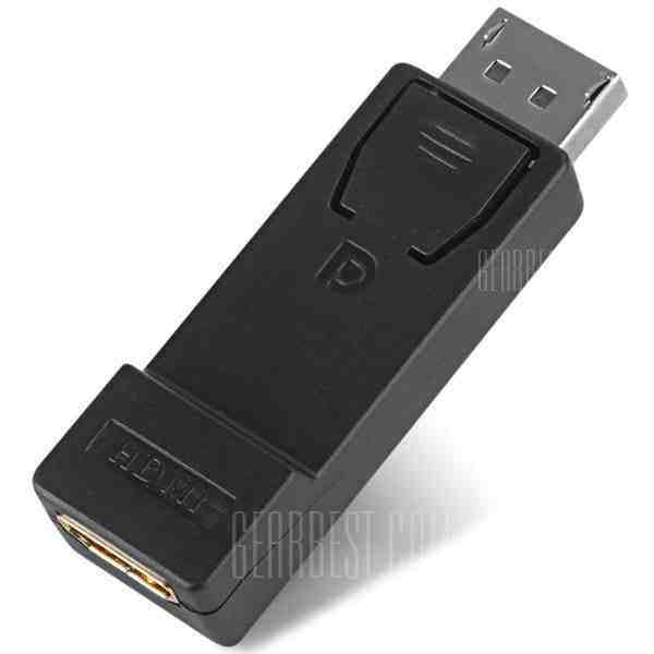 offertehitech-gearbest-Durable Converter Adapter from Display Port Signal to HDMI Signal