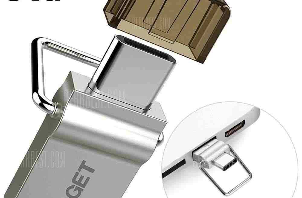 offertehitech-gearbest-EAGET CU10 64G USB 3.0 to Type-C Flash Drive