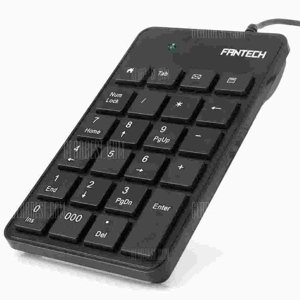 offertehitech-gearbest-FTK - 801 USB Numeric Keypad with 23 Keys for Mac Windows System