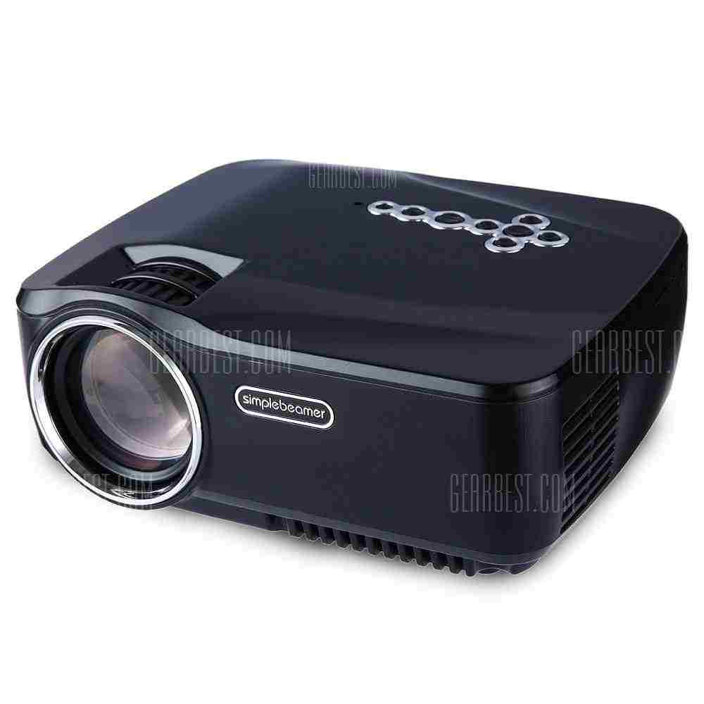 offertehitech-gearbest-GP - 70UP Full HD 1080P Mini Portable LCD Projector