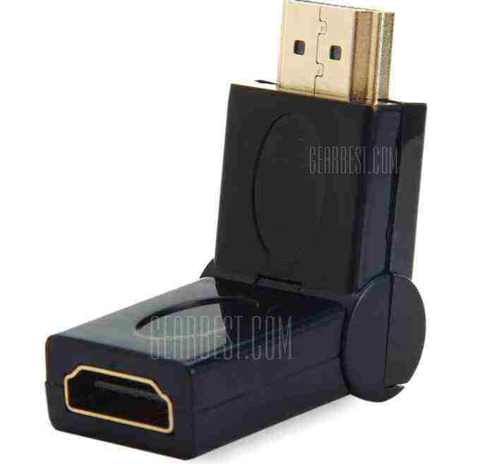 offertehitech-gearbest-HDMI Male to Female Rotatable Adapter