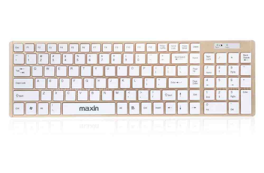 offertehitech-gearbest-Maxin M3 2.4GHz Wireless Keyboard + Mouse Combo