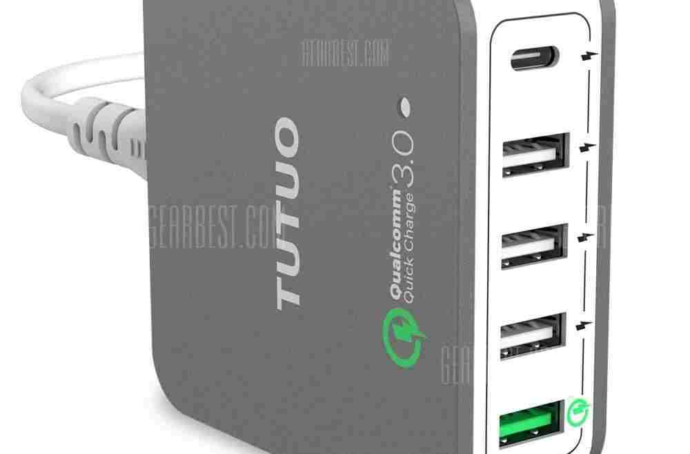 offertehitech-gearbest-TUTUO QC020PT USB Charger