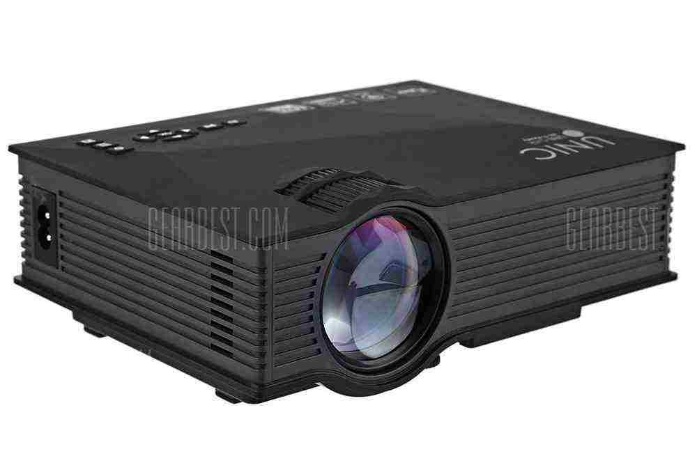 offertehitech-gearbest-UNIC UC46 + Mini WiFi Portable LED Projector with Miracast DLNA Airplay