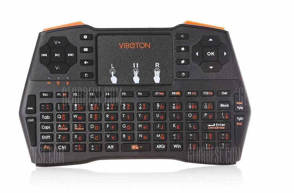 offertehitech-gearbest-VIBOTON i8 Plus Handheld Wireless Keyboard Touch Gamepad