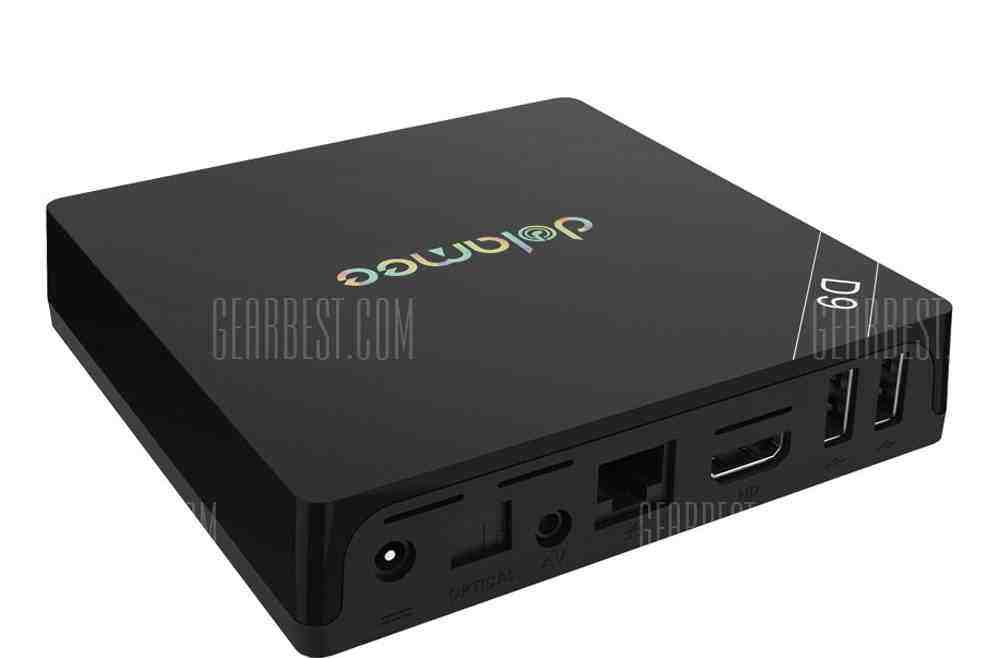 offertehitech-gearbest-dolamee D9 Android TV Box 4K x 2K