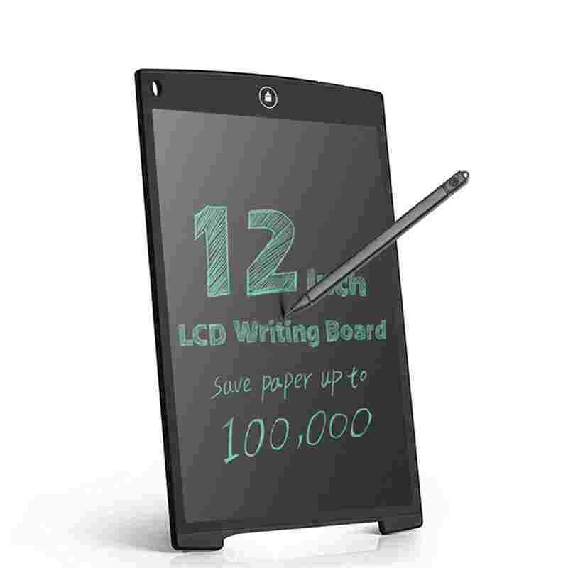 offertehitech-12 Pollici LCD Aggiornamento Tablet da Scrivania Multifunzione 3 in 1 Mouse Pad Righello Tablet da Disegnare Manoscritto