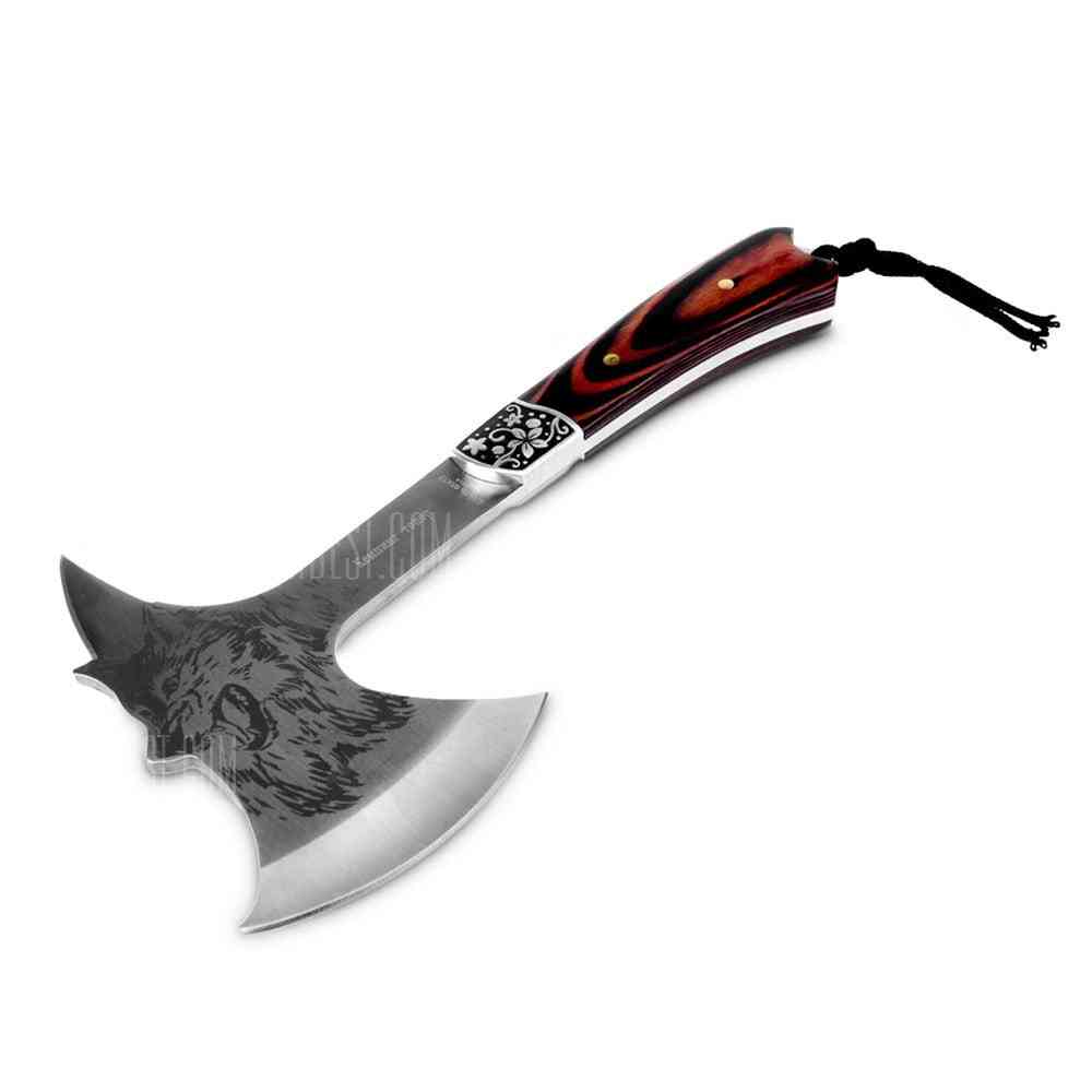 offertehitech-448236 Outdoor Camping Short Handle Axe - COLORMIX